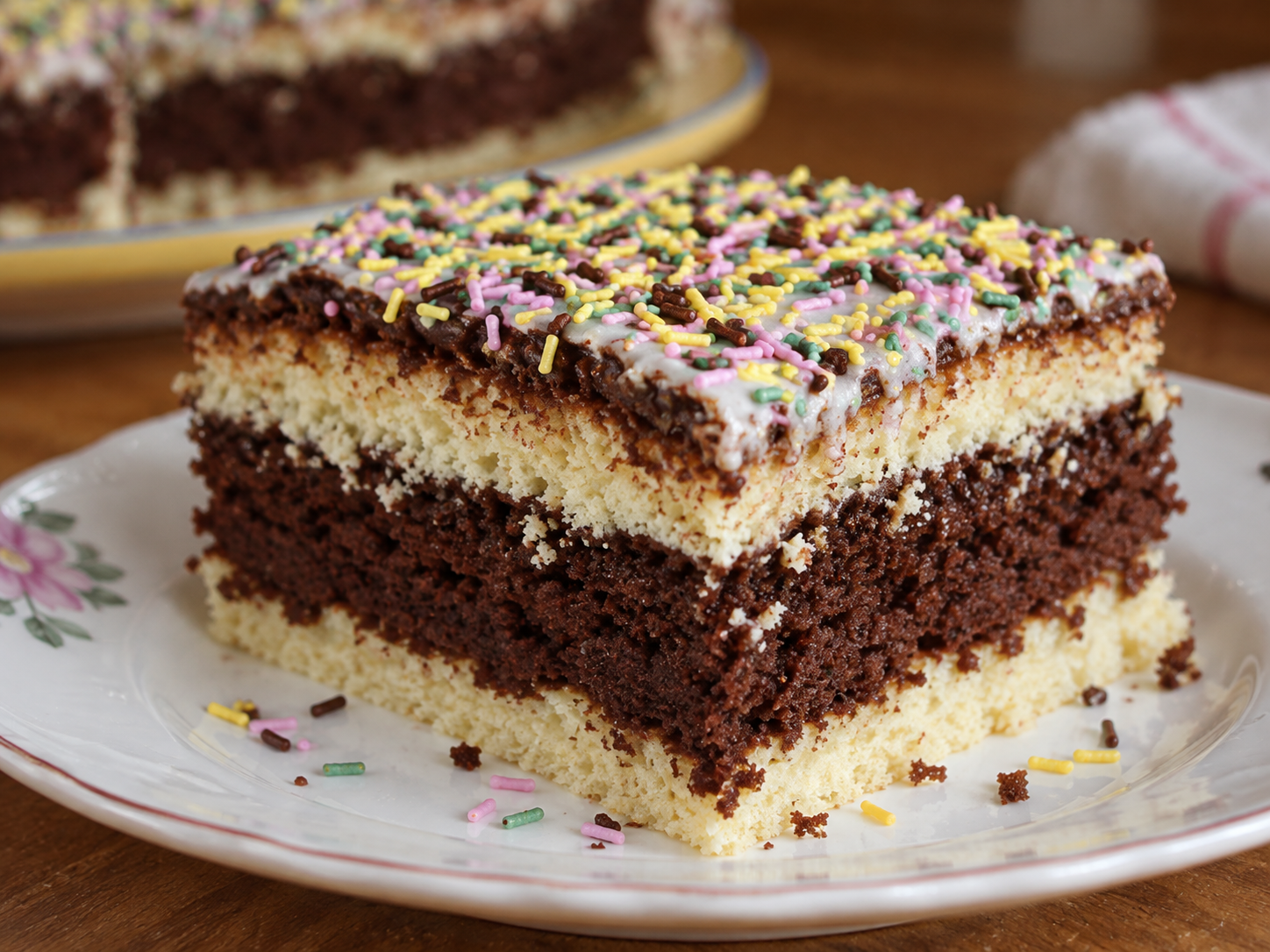 gateau chocolat type napolitain
