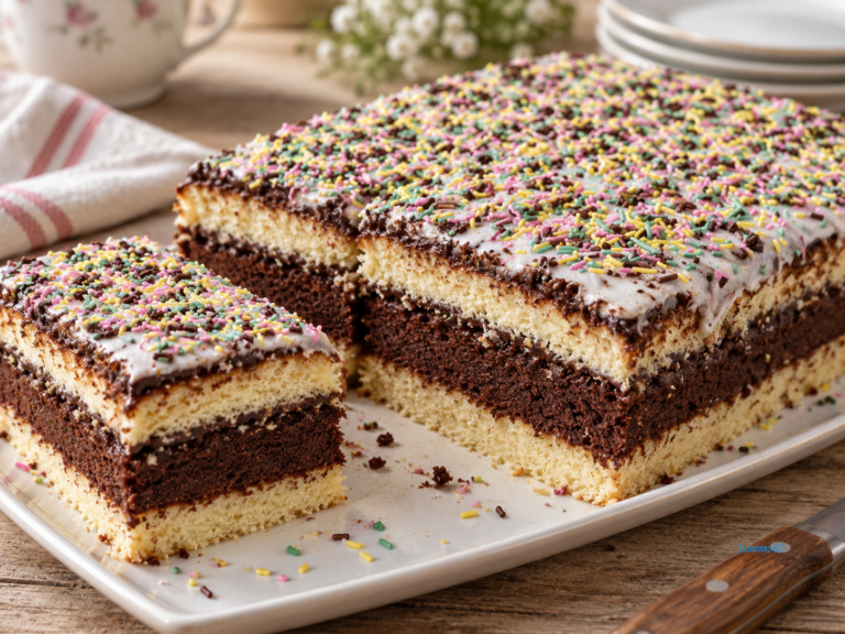 Napolitain maison vanille et chocolat